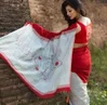 MG 116 Original Linen Latkan Digital Printed Saree Wholesale Price In Surat